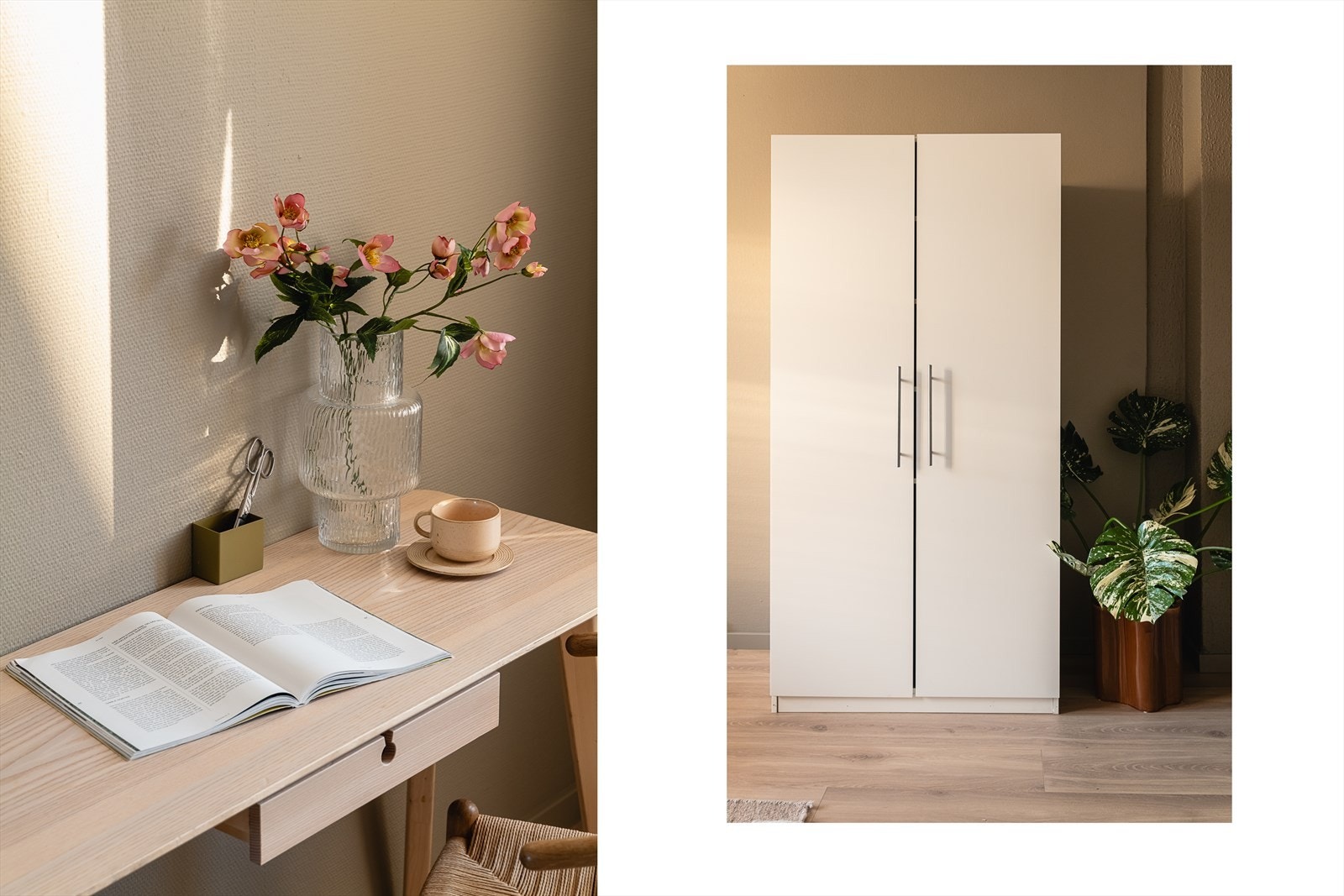 - Garderobeskap med plass til klær og tilbehør - Galleribilde