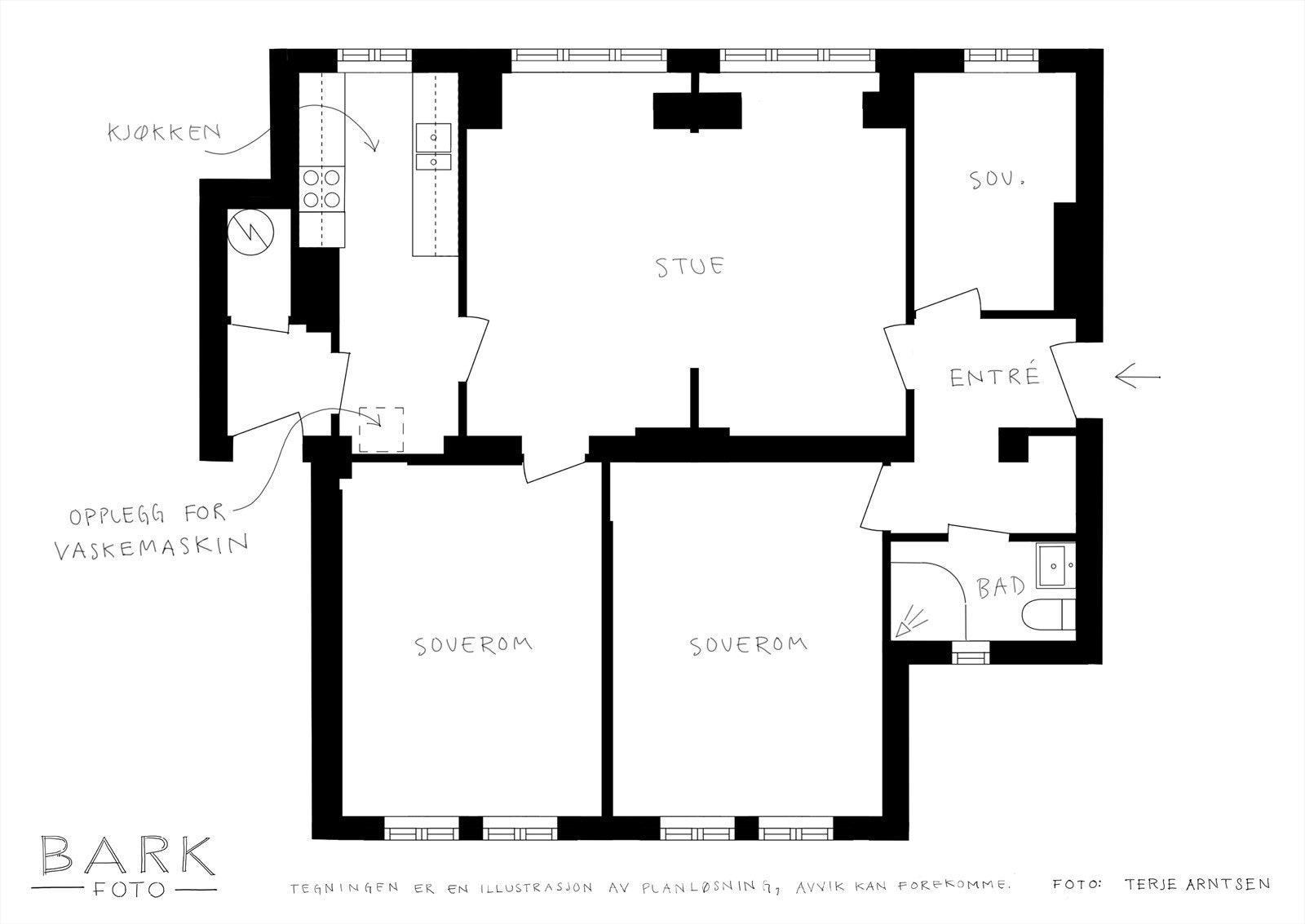- Plantegning - Galleribilde