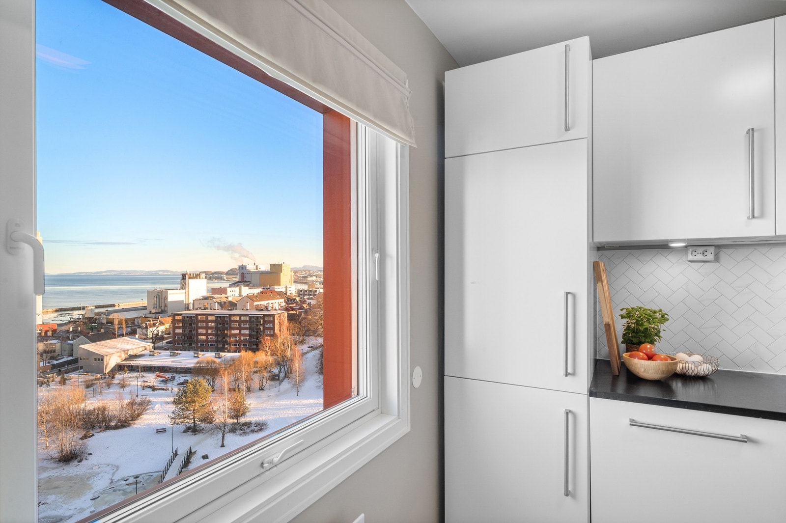 Fin utsikt mot Iladalen park. Galleribilde