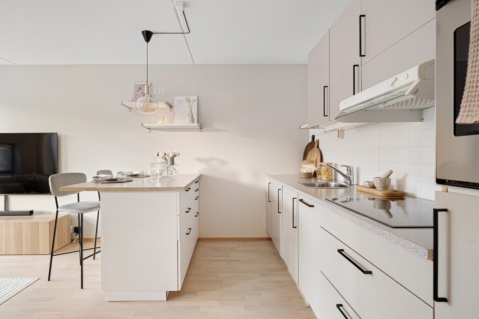 Kjøkkenet har fått tilstandsgrad 1 i tilstandsrapport fra takstmann. Galleribilde