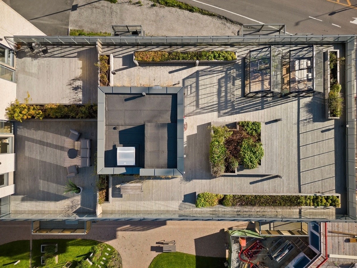 Takterrassen som er felles Galleribilde