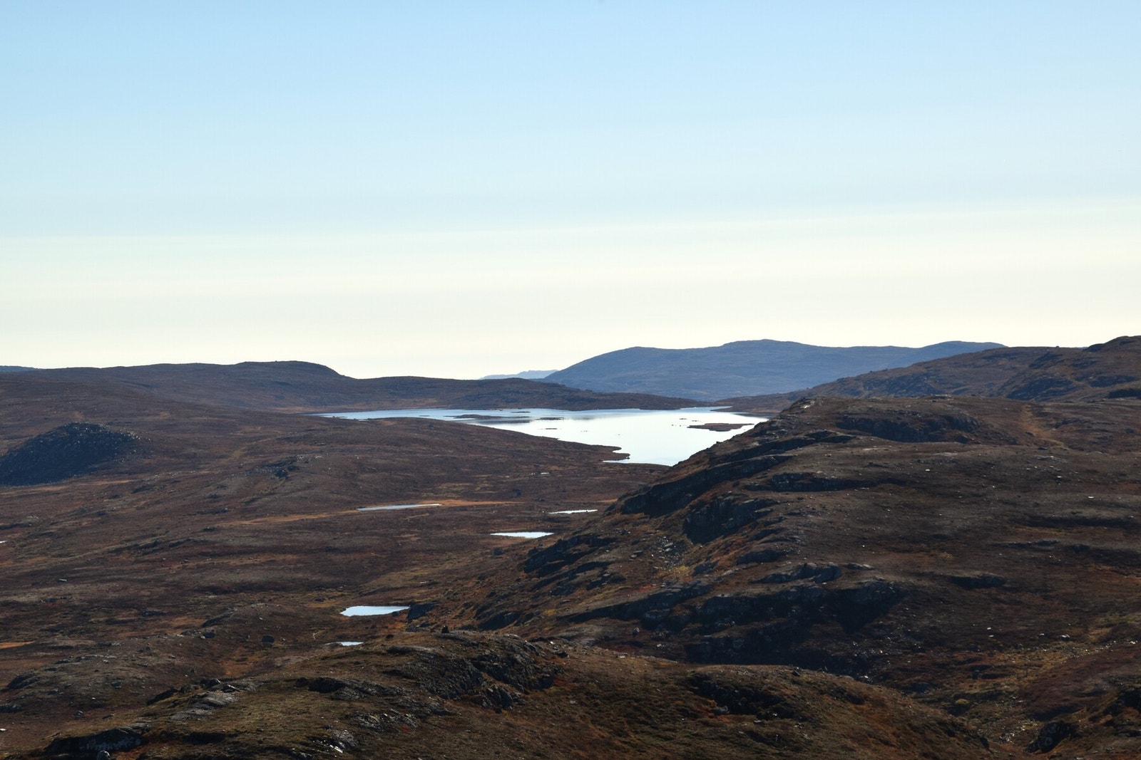 Utsikt mot Reinsjøen fra Hallingnatten. (foto: Selger) Galleribilde