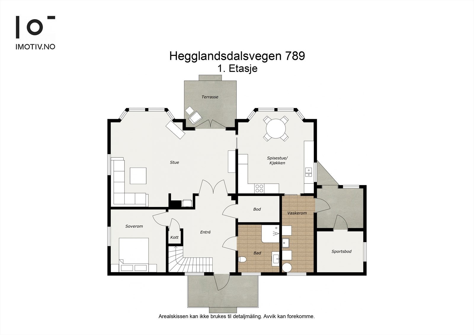 - Plantegning 1. etasje - Galleribilde