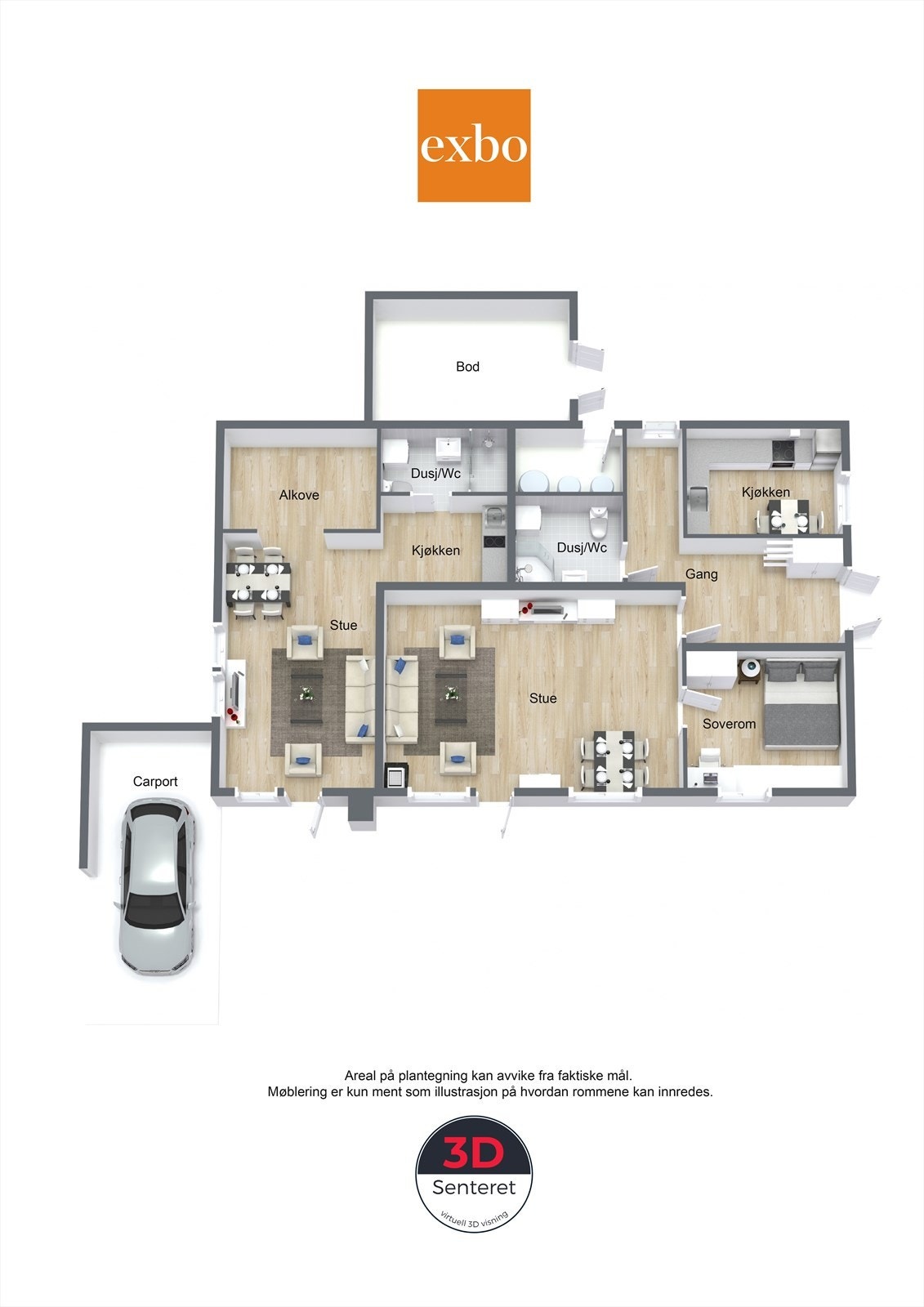 Plan kjeller. Galleribilde