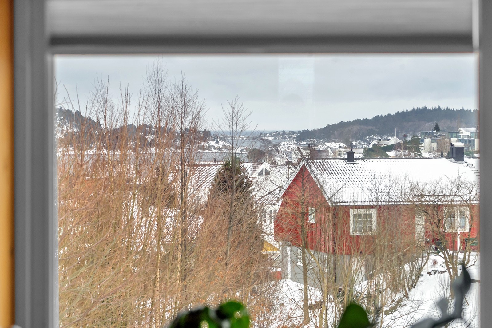 Utsikt fra TV-stue. Galleribilde