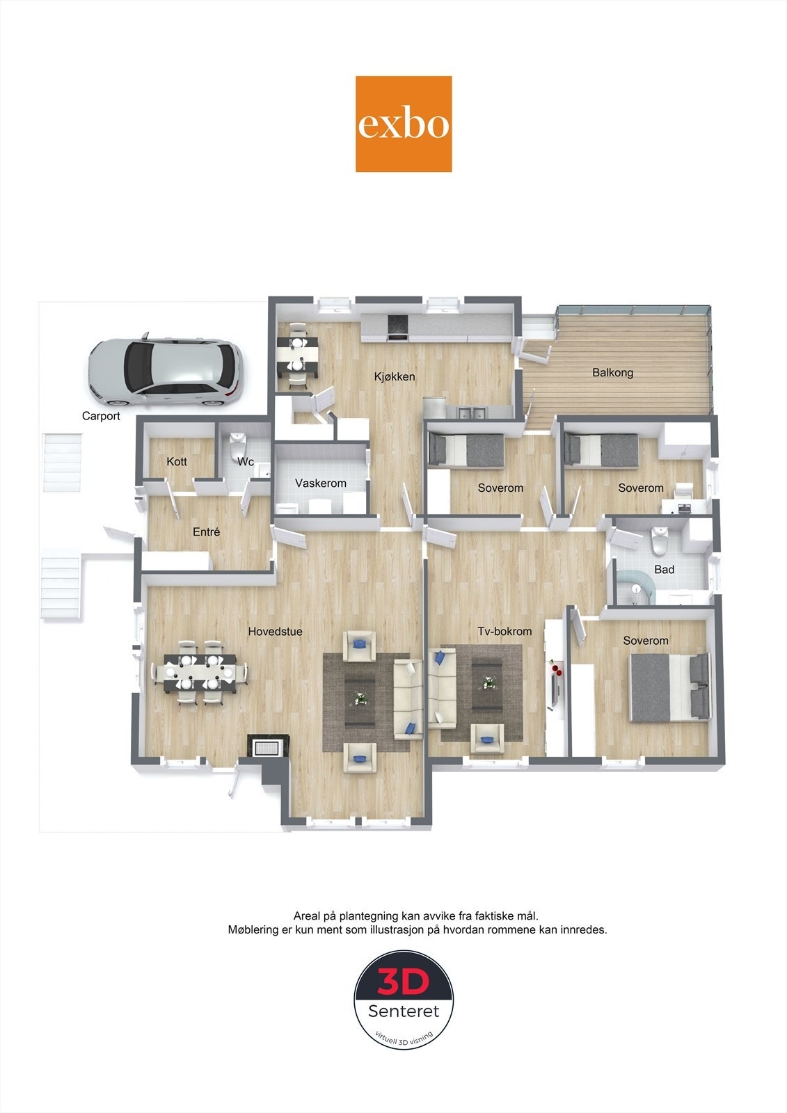 Plantegning 1.etasje. Galleribilde