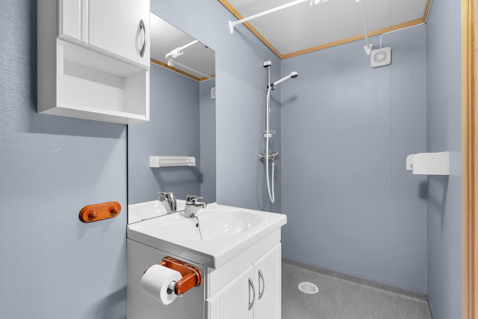 Bad i hybelen. Galleribilde