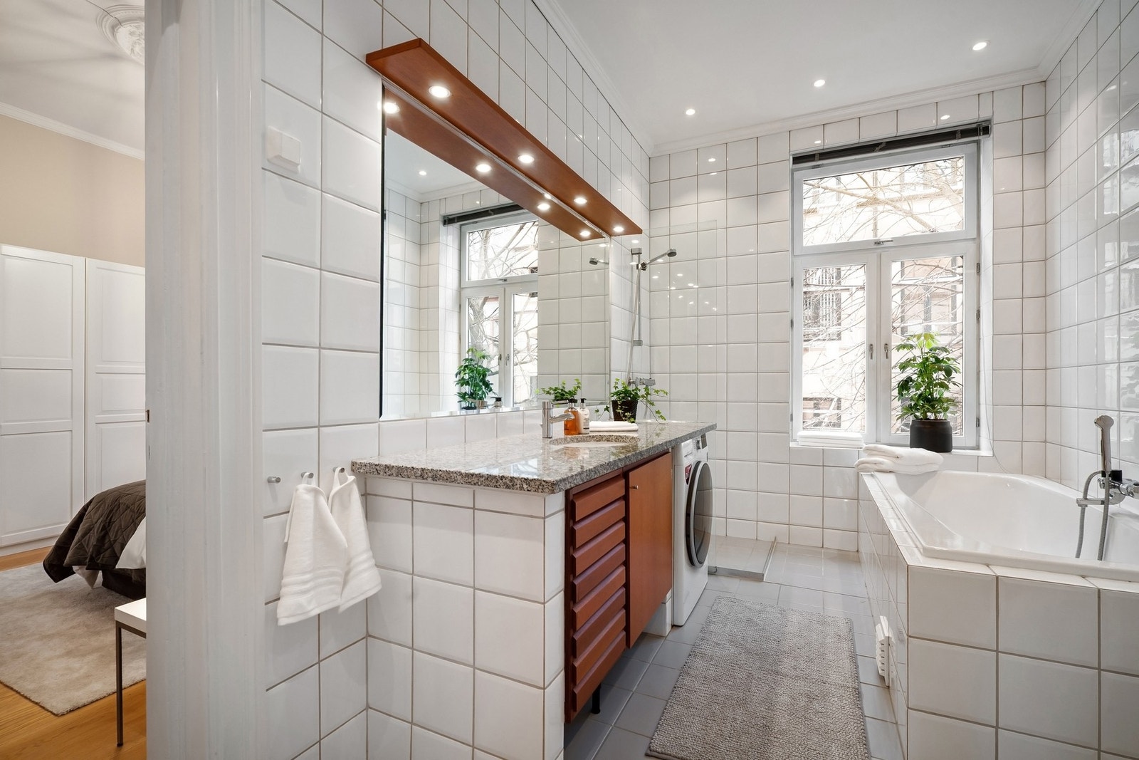 Direkte tilknytning til soverommet. Galleribilde