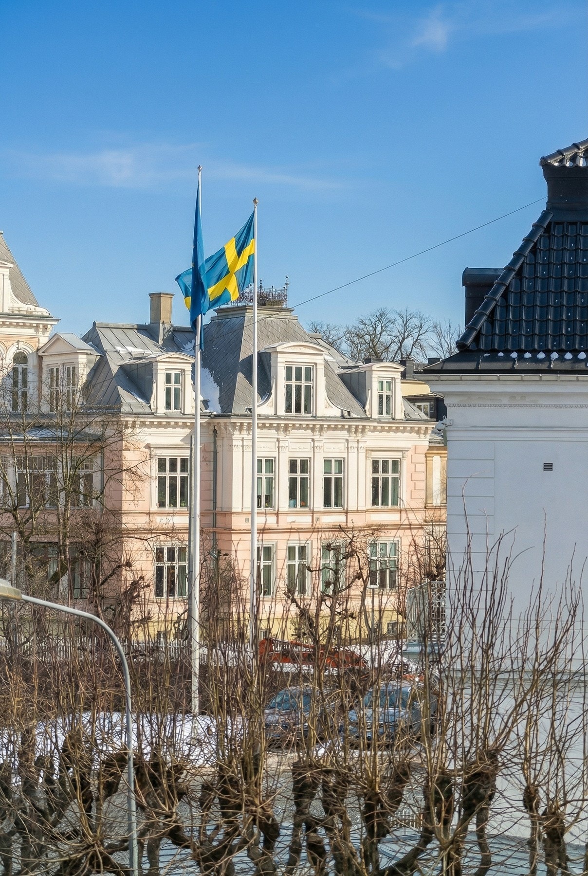 Flott utsyn over vakker arkitektur. Galleribilde