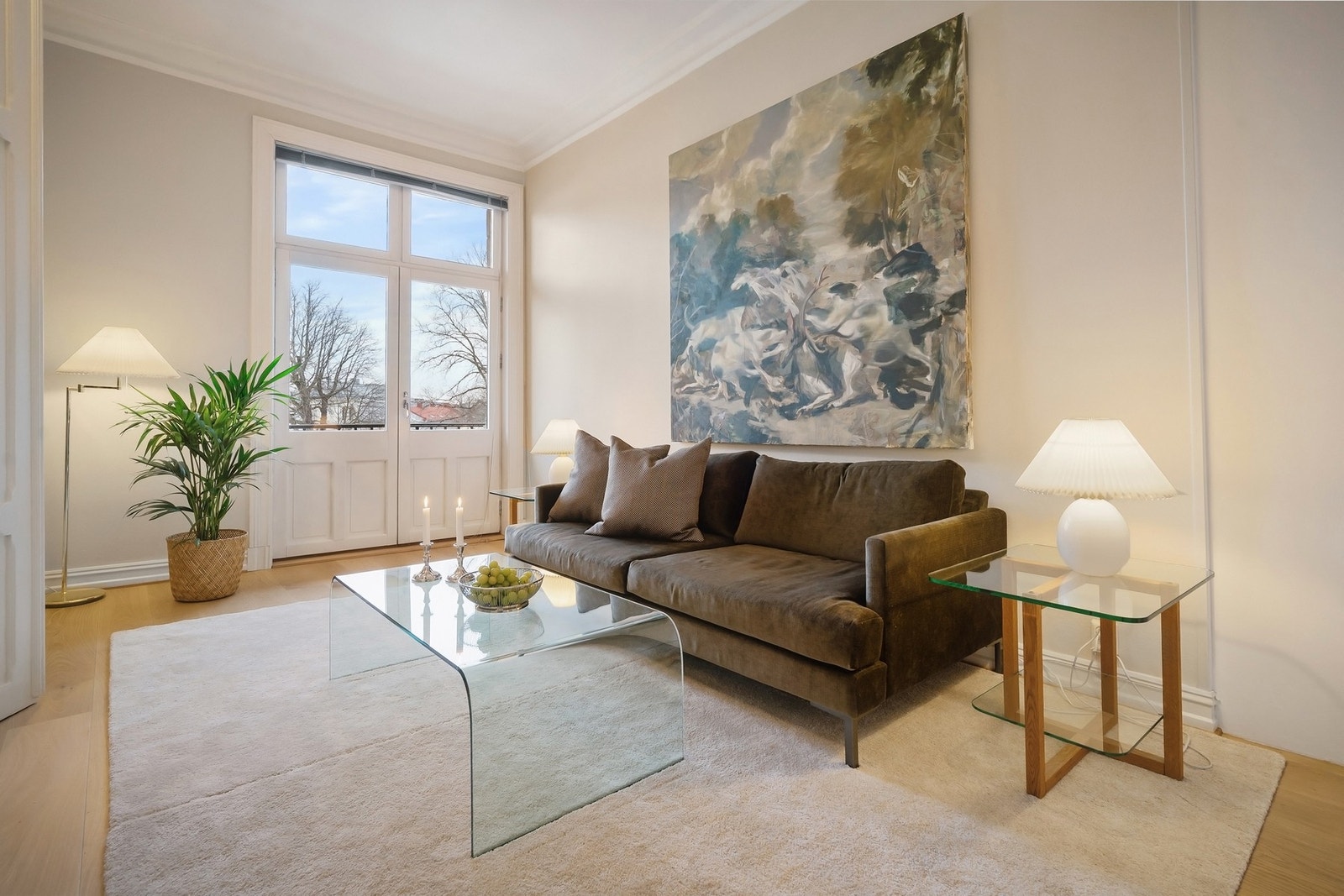 Ved behov kan stuen omgjøres til et soverom nr. 2. Galleribilde