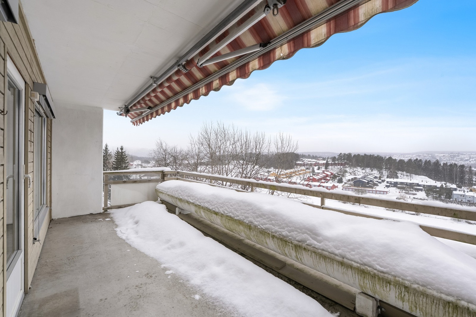 Her er det god plass til diverse utemøblement, alt etter eget ønske og behov. Galleribilde