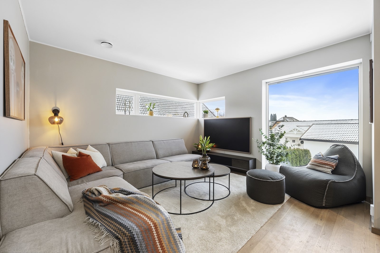 Fin planløsning med stuekrok Galleribilde