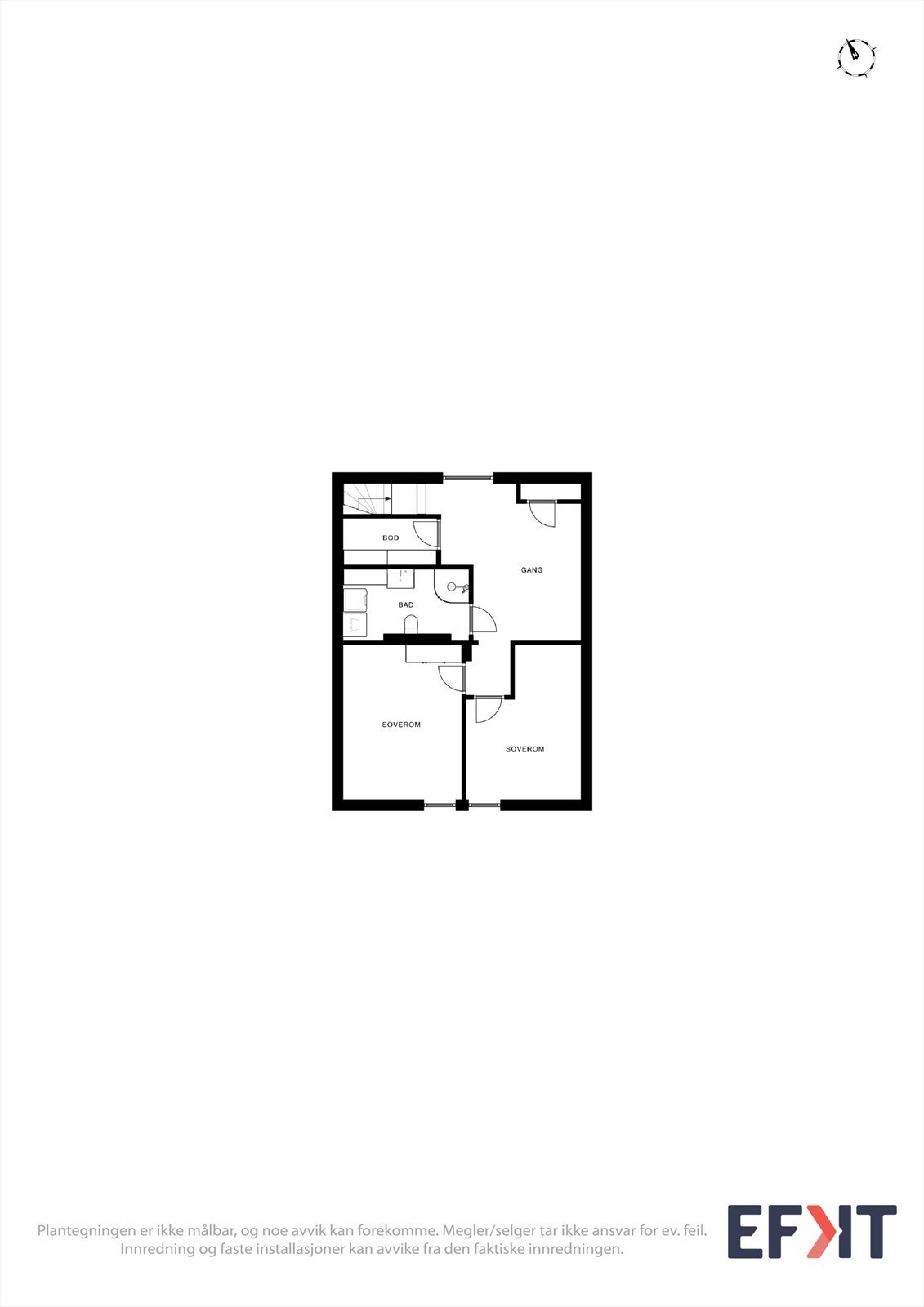 Plantegning - 2.etg. Galleribilde