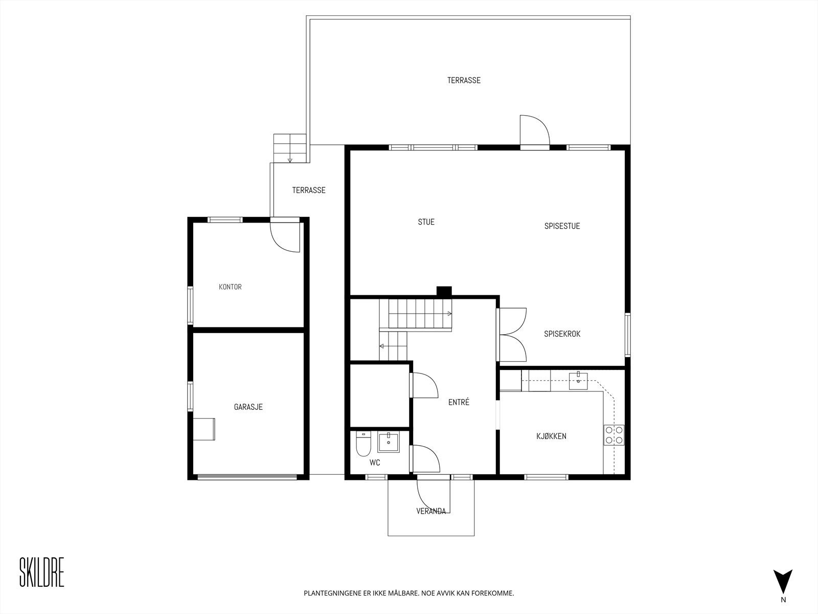 Plantegning | 1. etasje Galleribilde