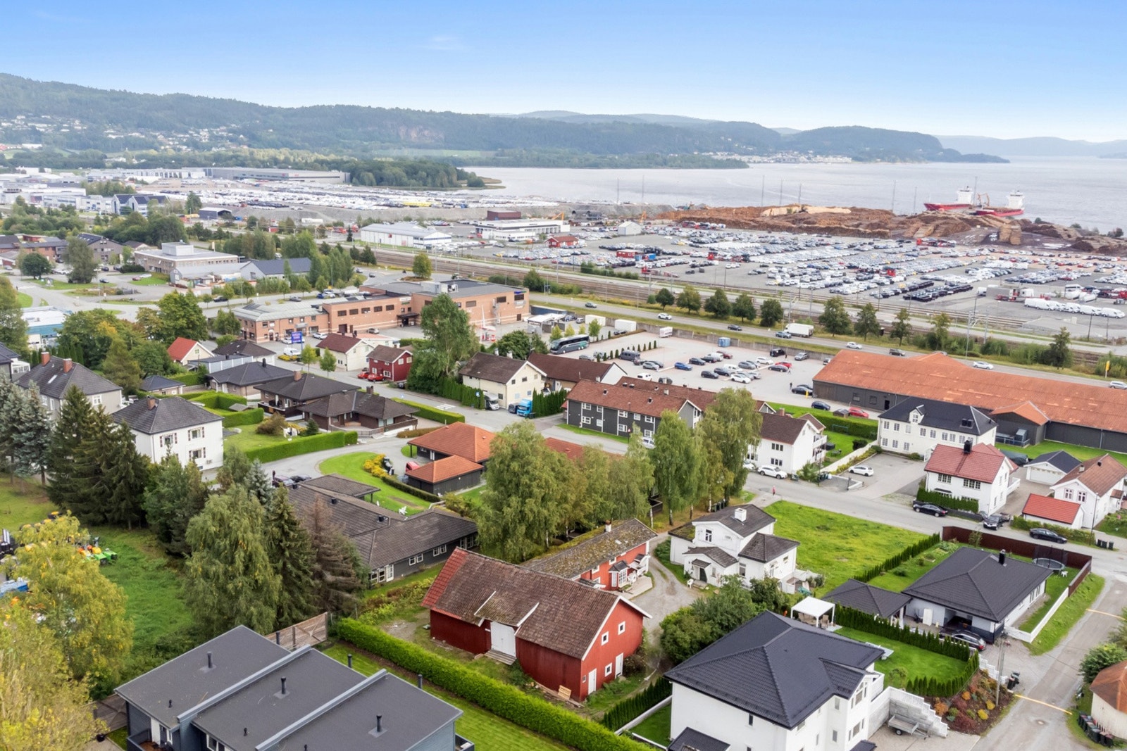 Dronefoto Galleribilde