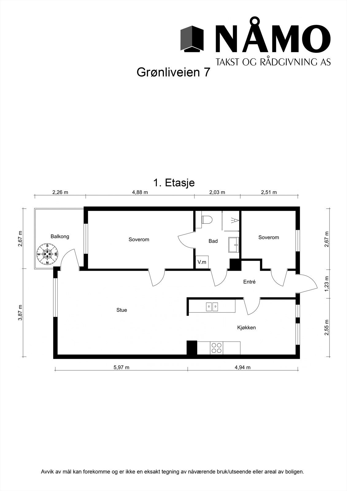 Plantegning. Galleribilde