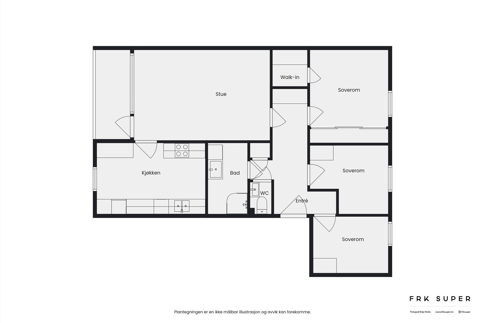 Plantegning Galleribilde