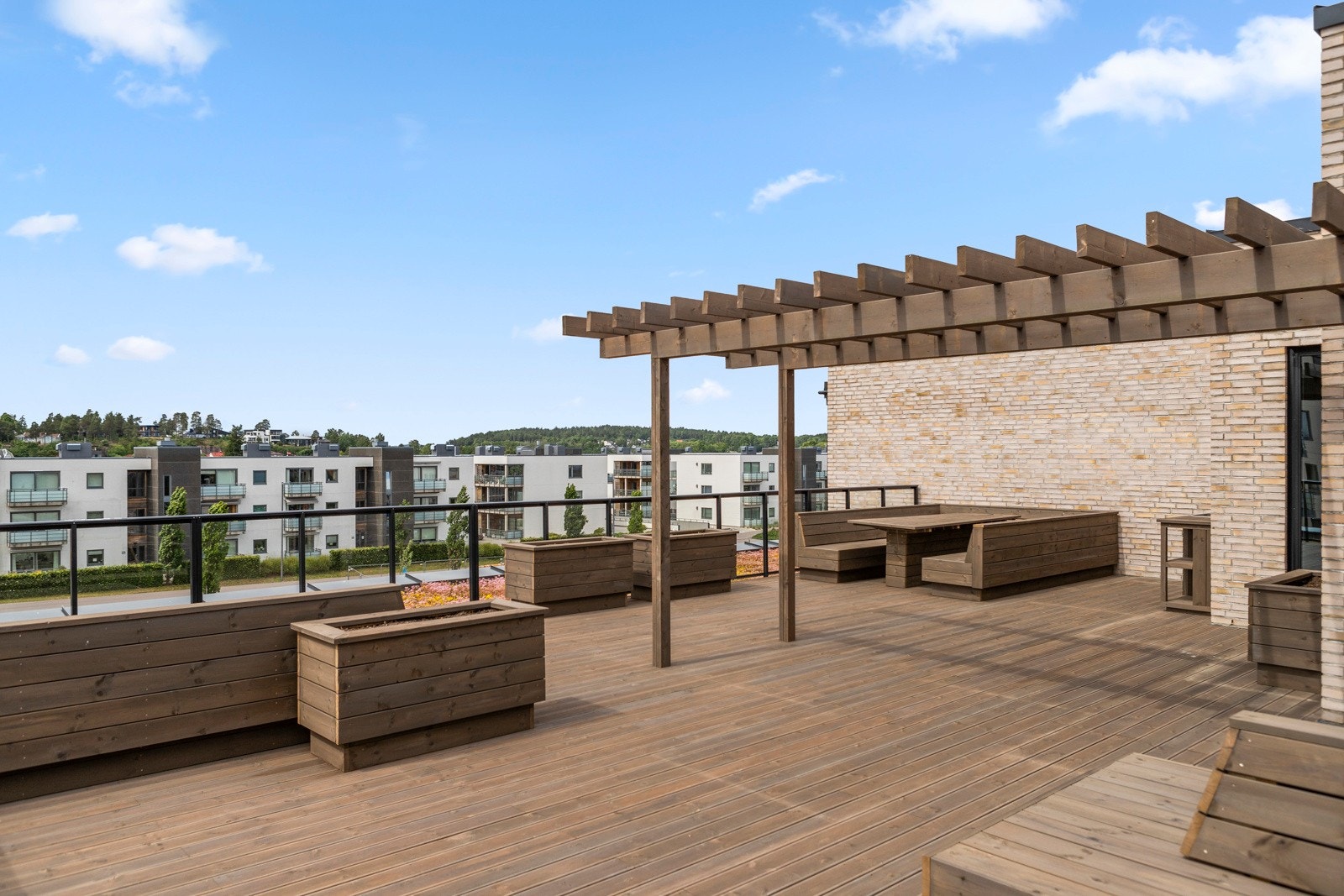 Felles takterrasse Galleribilde