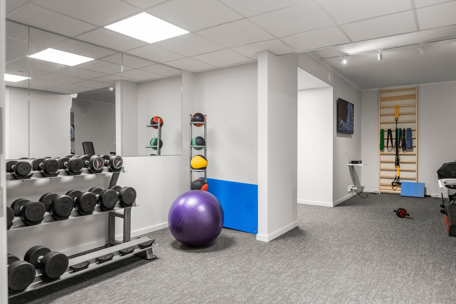 Felles treningsrom Galleribilde