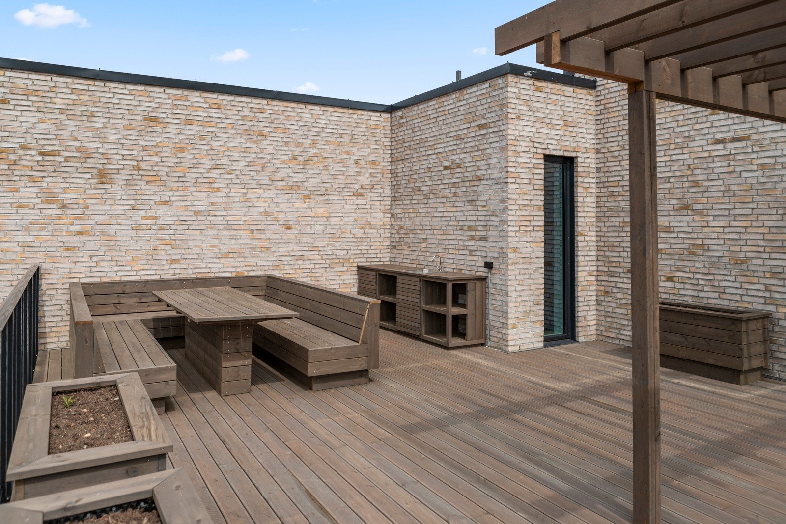 Felles takterrasse Galleribilde