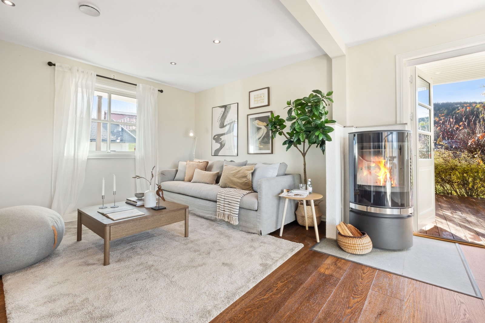 TV-stue Galleribilde