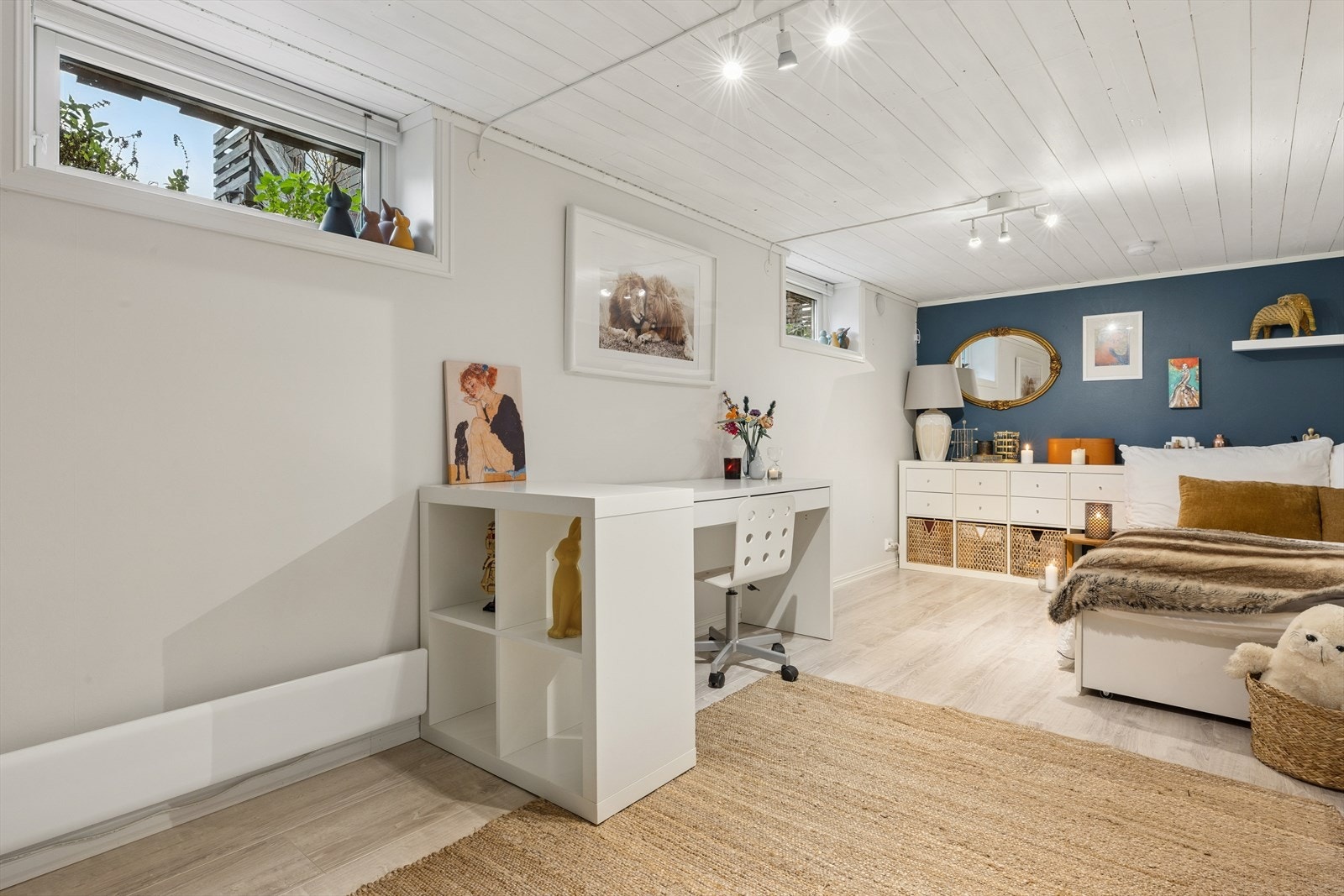 Her der det masse muligheter for diverse innredning. Galleribilde