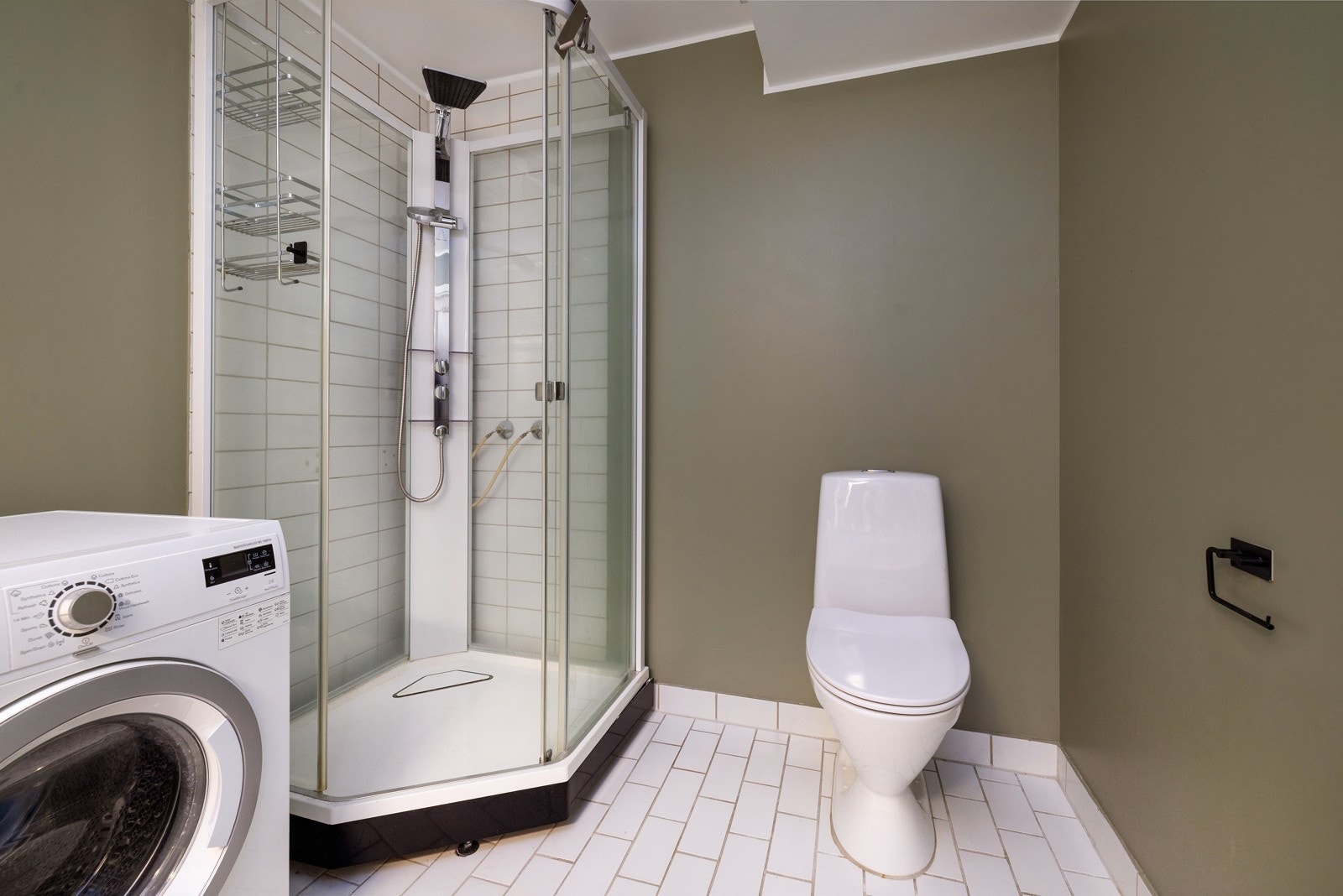 Dusjkabinett fra Porsgrunn. Galleribilde