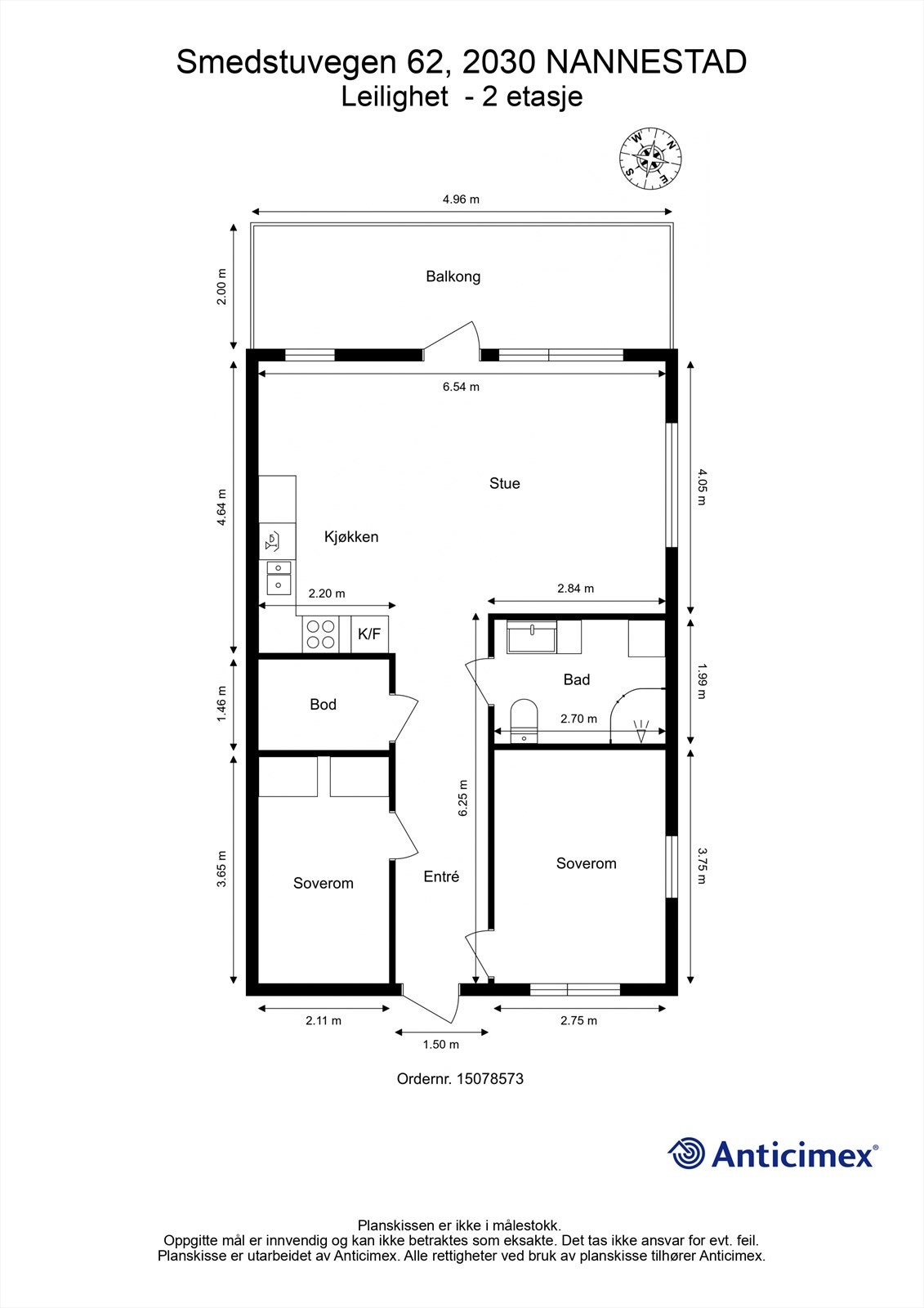 Plantegning Galleribilde