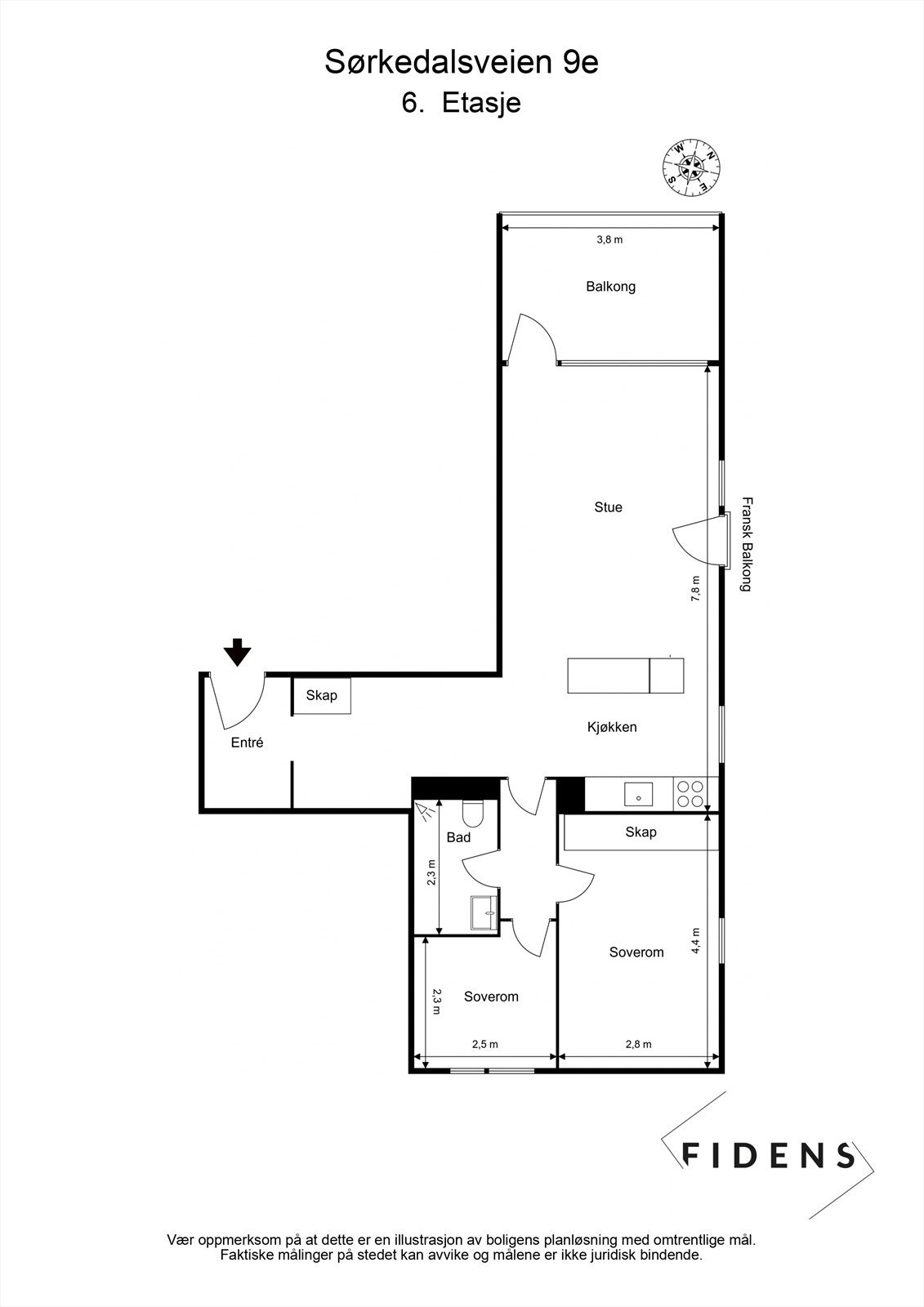 Plantegning. Galleribilde