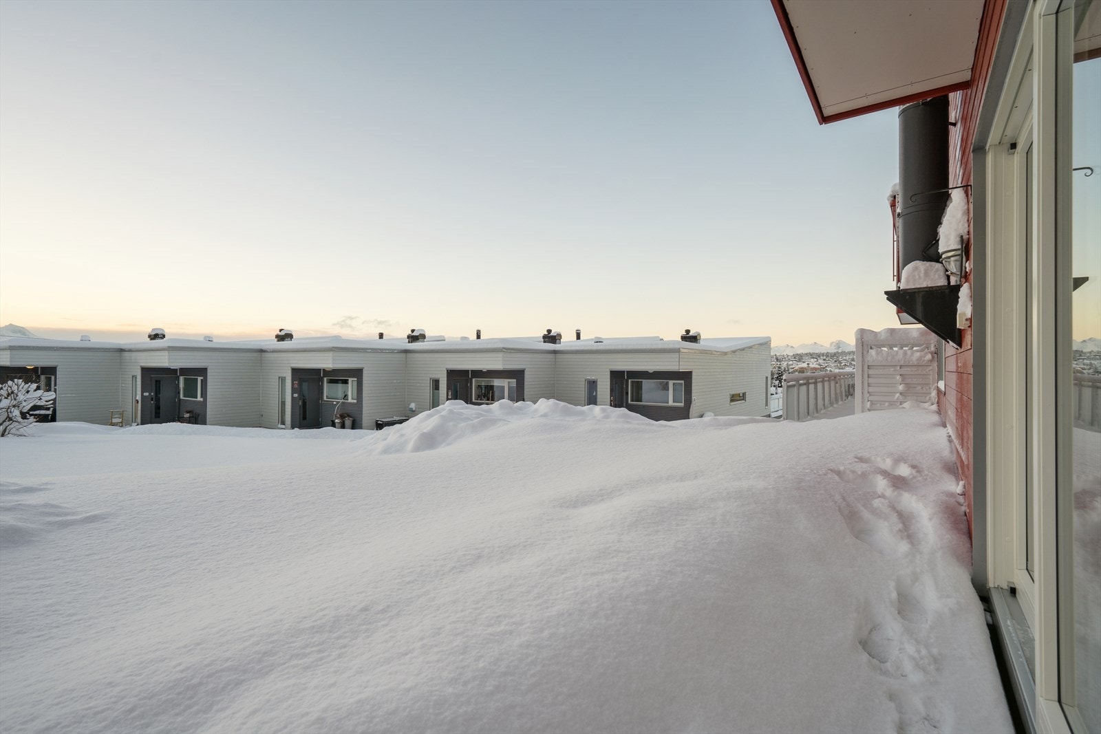 Utsikt fra boligen. Galleribilde