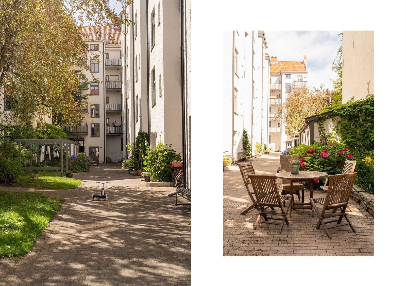 Boligen disponerer tre boder for rikelig med lagringsplass. Galleribilde