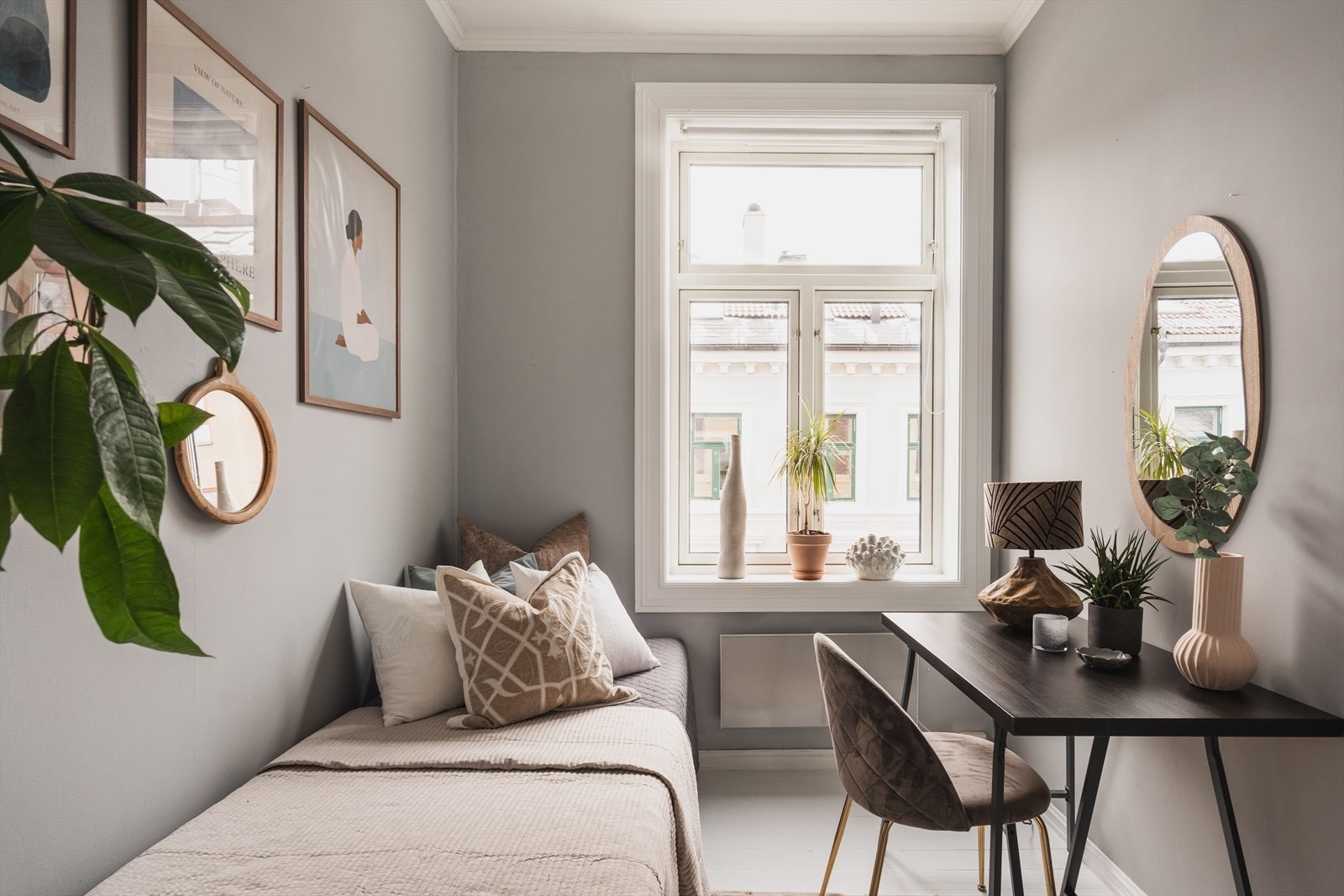 Soverom 2 egner seg godt som barnerom, gjesterom eller kontor. Galleribilde