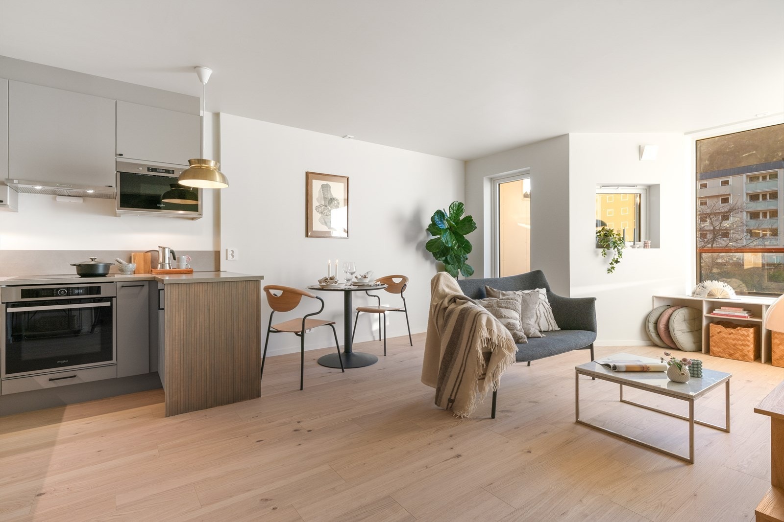 - En særs lekker 3-roms med en gjennomgående god standard og tidsriktige kvaliteter. Foto: Inge Jørpeland - Galleribilde