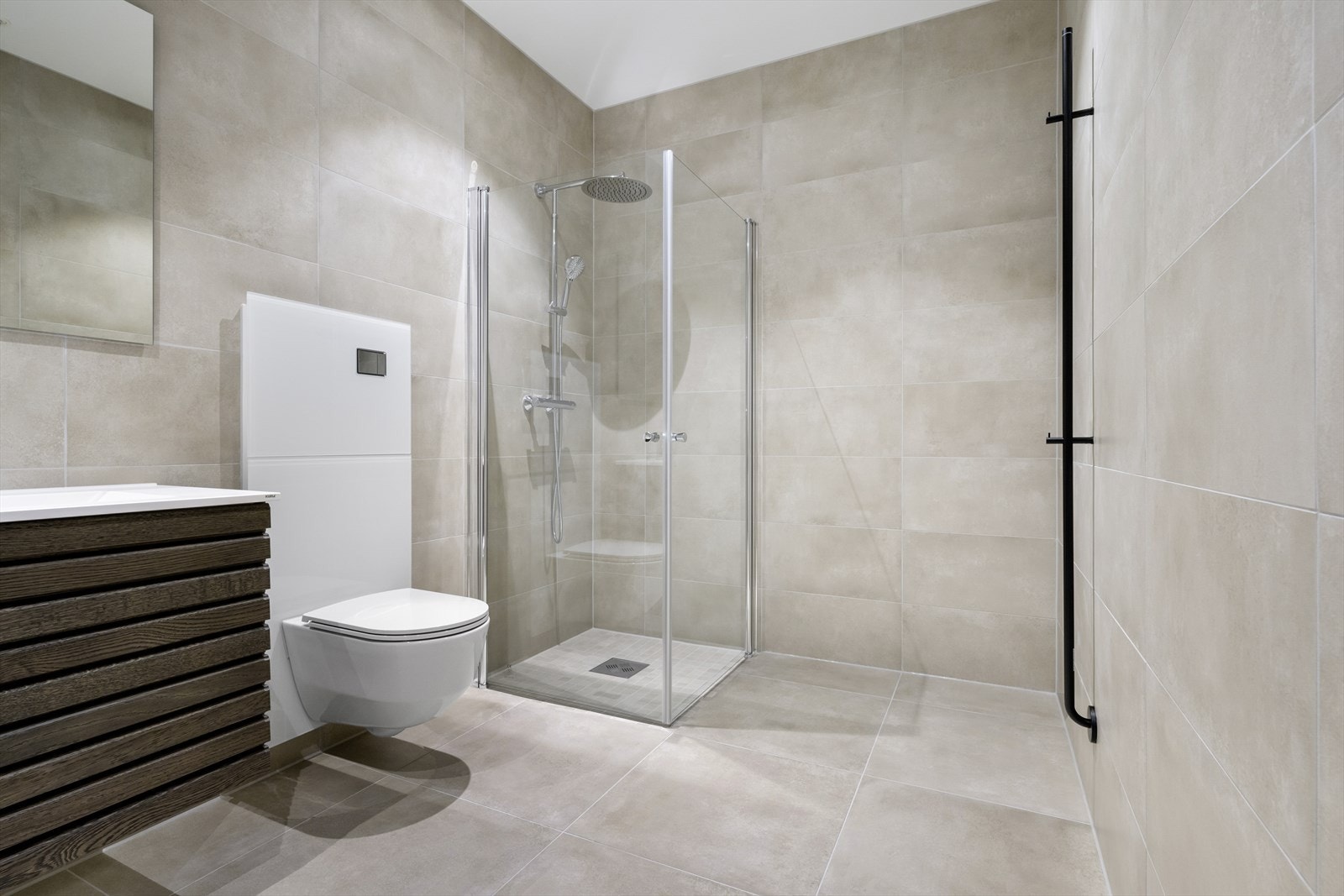 Hovedbad tilhørende mastersoverom. Leveranse fra Svane. Galleribilde