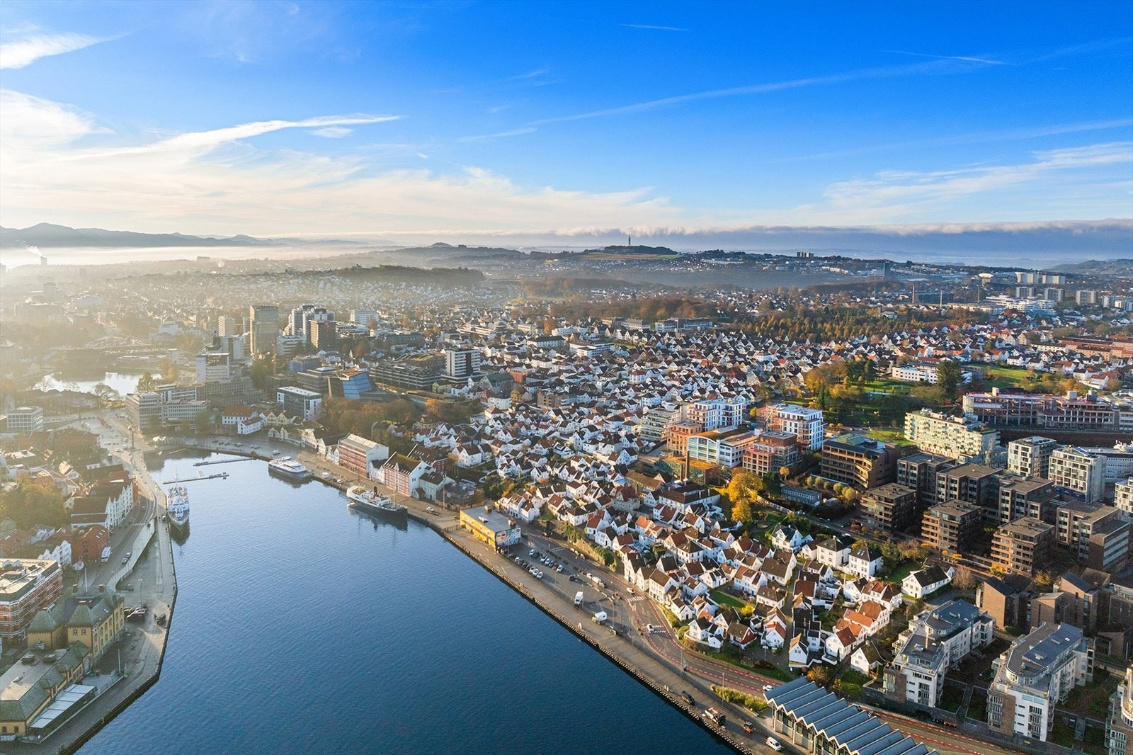 Bykronen har en helt unik plassering i Stavanger sentrum Galleribilde