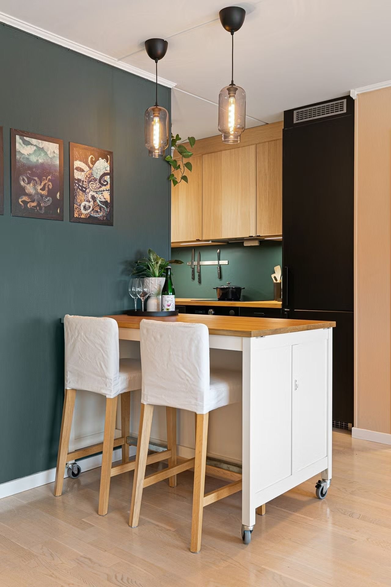 Eksempel til sittegruppe ved kjøkken Galleribilde