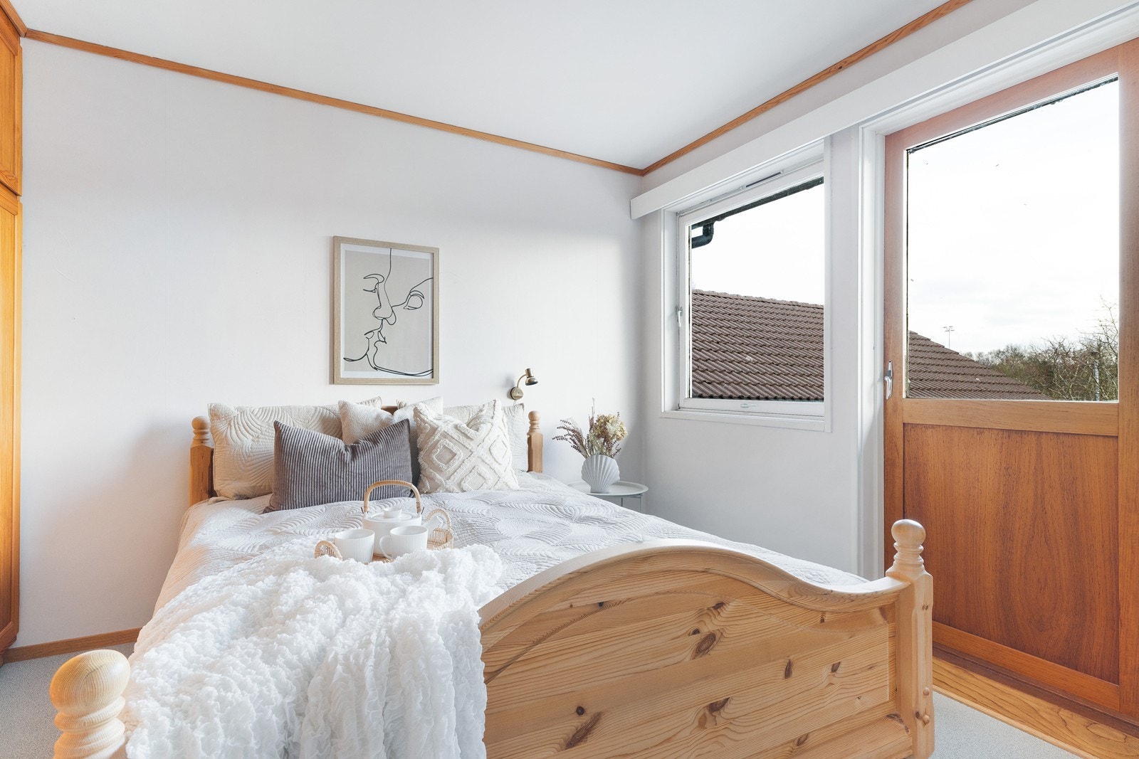 Hovedsoverom - utgang til luftebalkong. Galleribilde