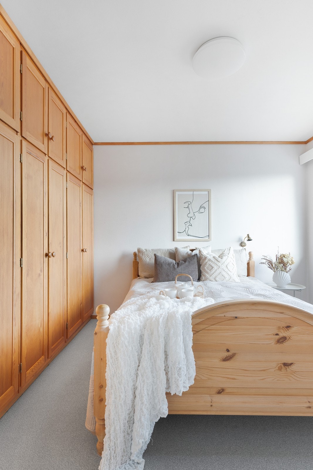 God plass til stor seng. Galleribilde