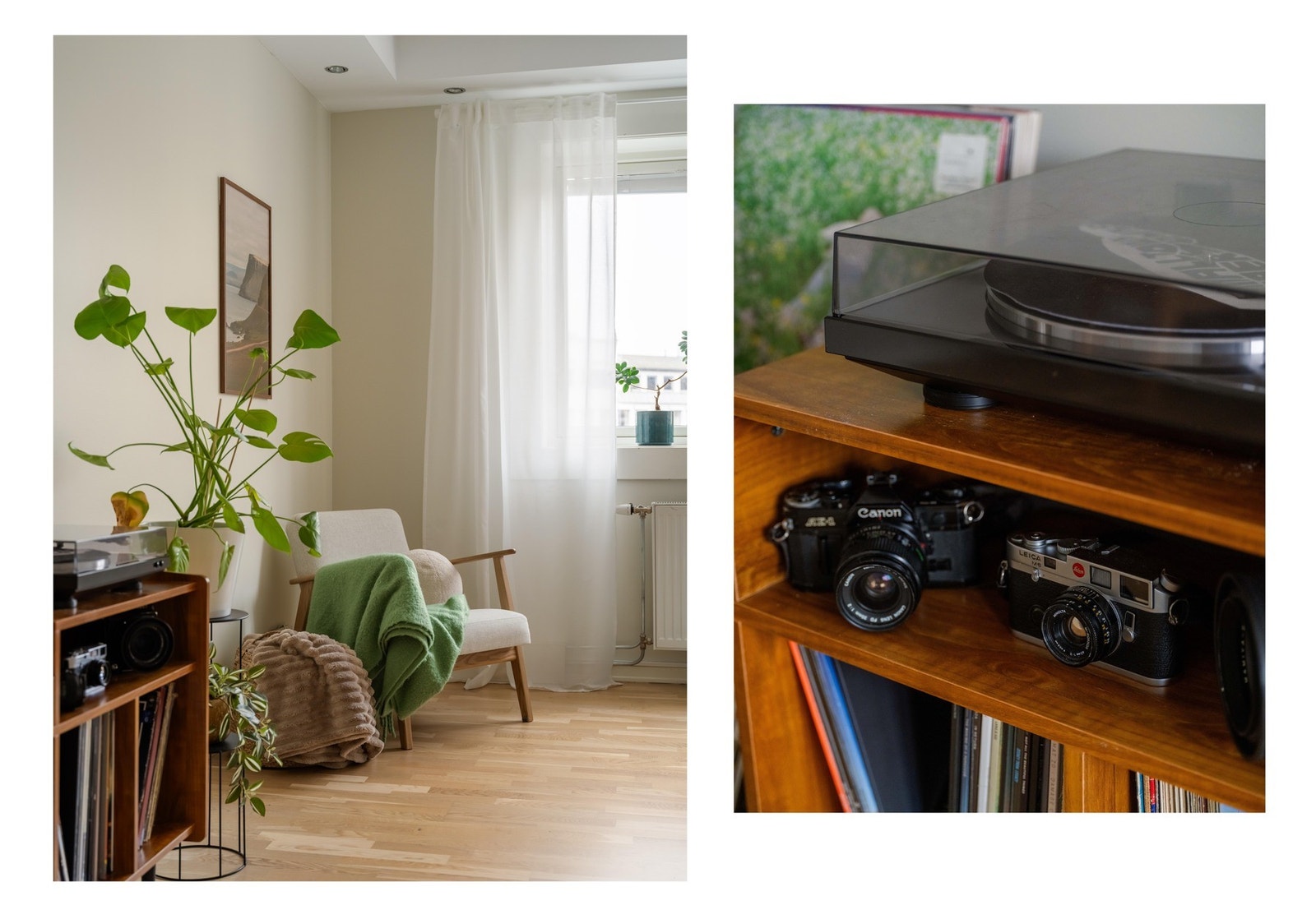 Ellers er rommet belyst med downlights i himling. Galleribilde