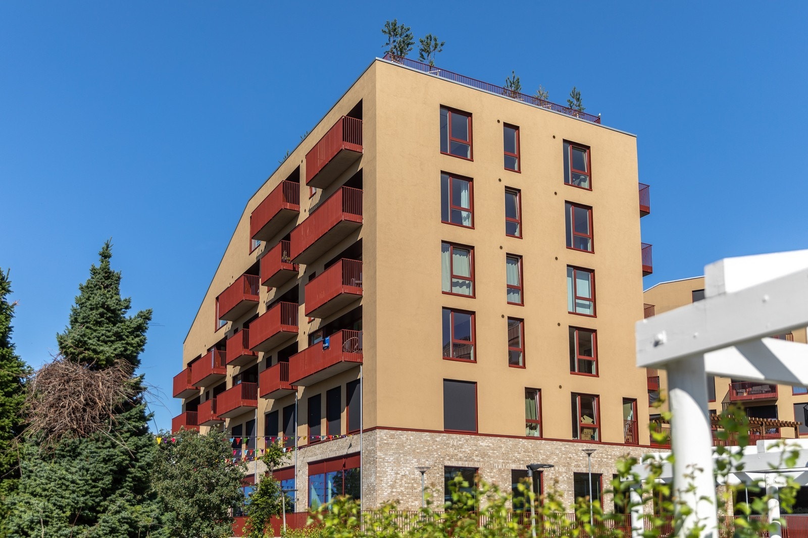 Fasadebilde - Leiligheten ligger i 4.etg. Galleribilde