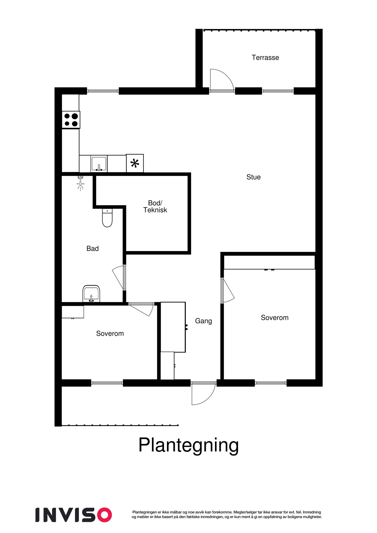 Planskisse. Galleribilde