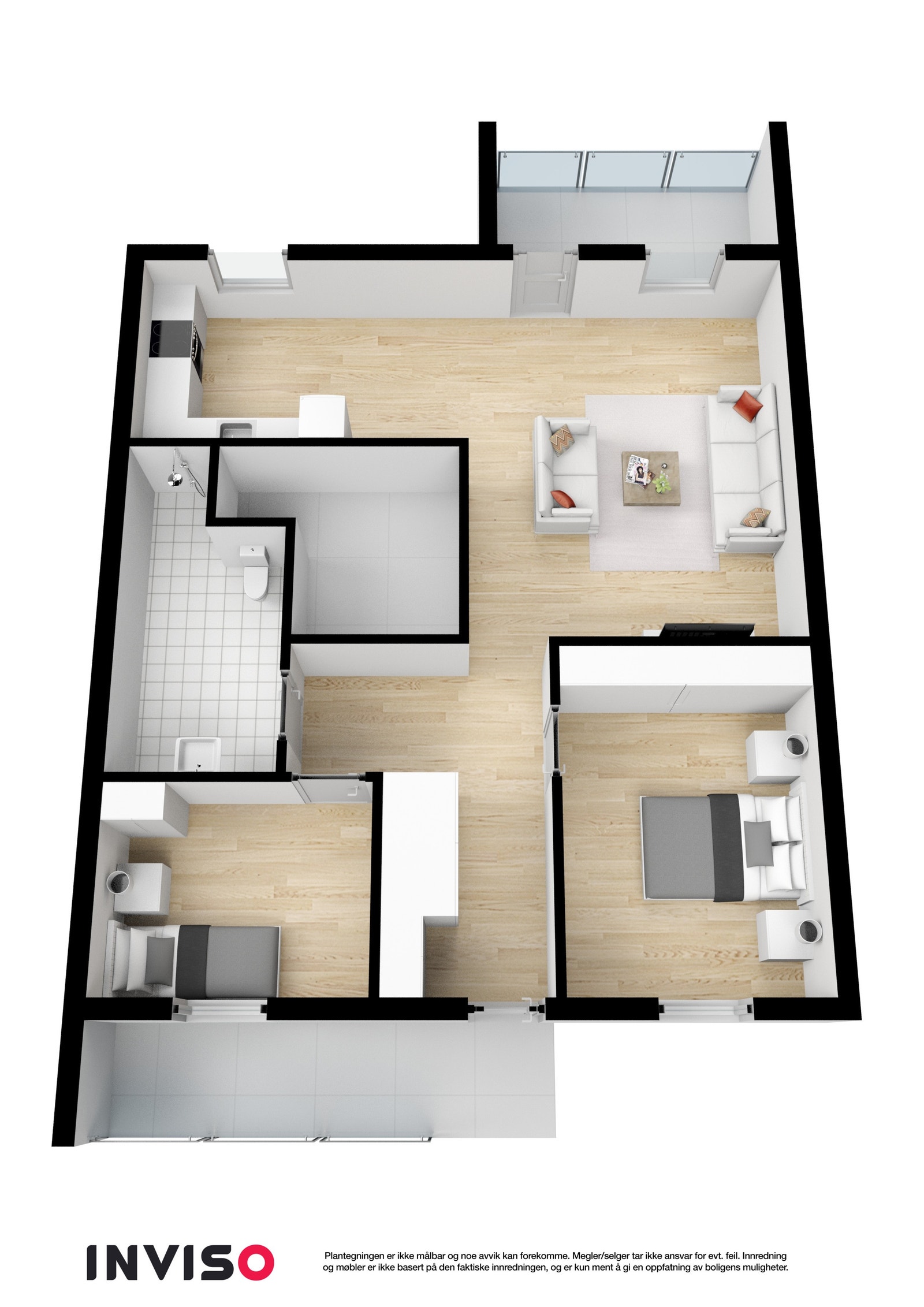 Planskisse. Galleribilde