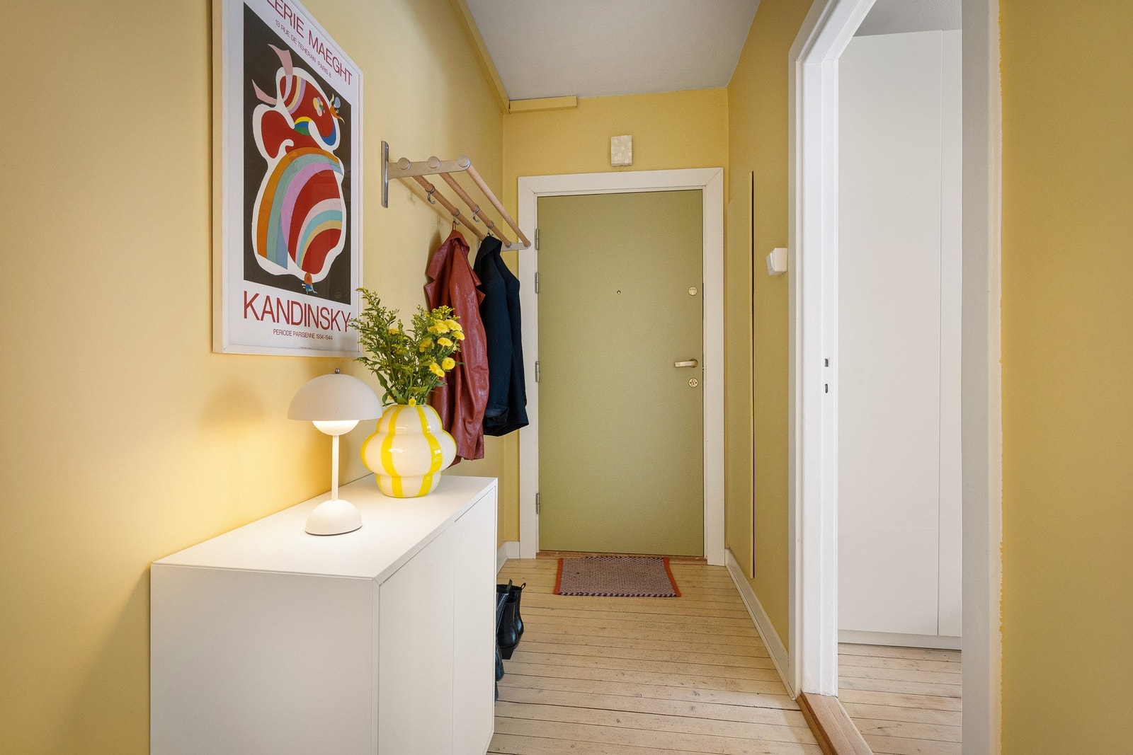 Dørcallingen har videofunksjon. Galleribilde