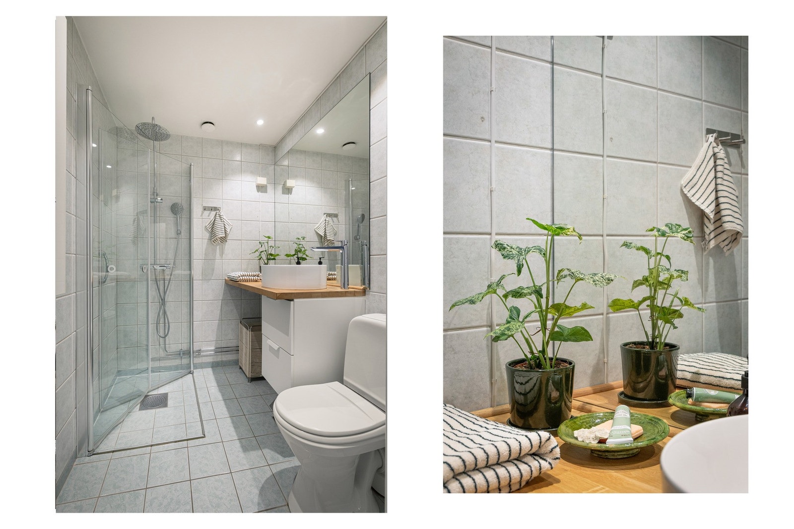 Plass og opplegg til vaskemaskin. Du har også tilgang til gratis fellesvaskeri i kjeller (bruk av tørketrommel mot betaling). Galleribilde