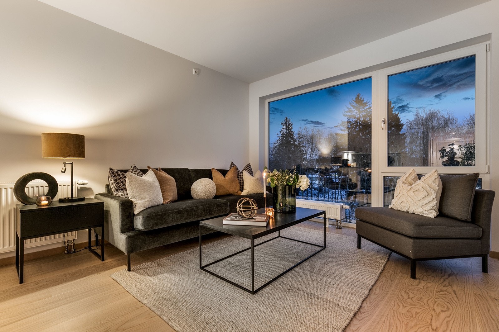 Grunnpakke for kabel-TV og internett er inkl. i felleskostnadene. Bilde fra M504 Galleribilde