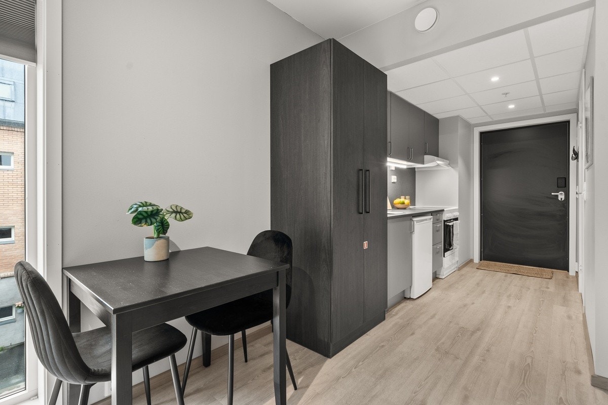 Her har du det du måtte trenge i en arealeffektiv leilighet Galleribilde