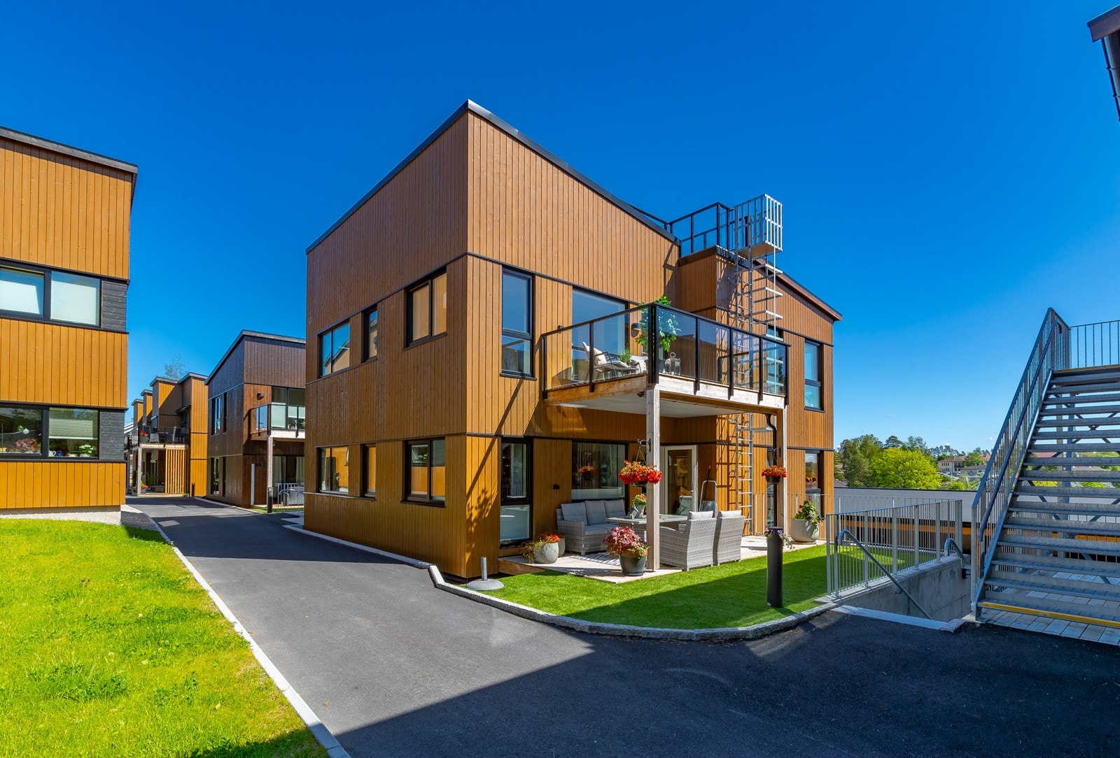 Hyggelig uteområder Galleribilde