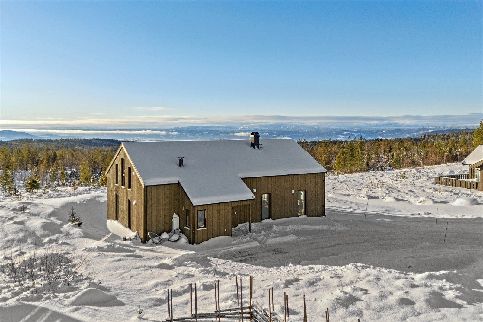 En morderne og arealeffektiv hytte, oppført i 2020! Galleribilde