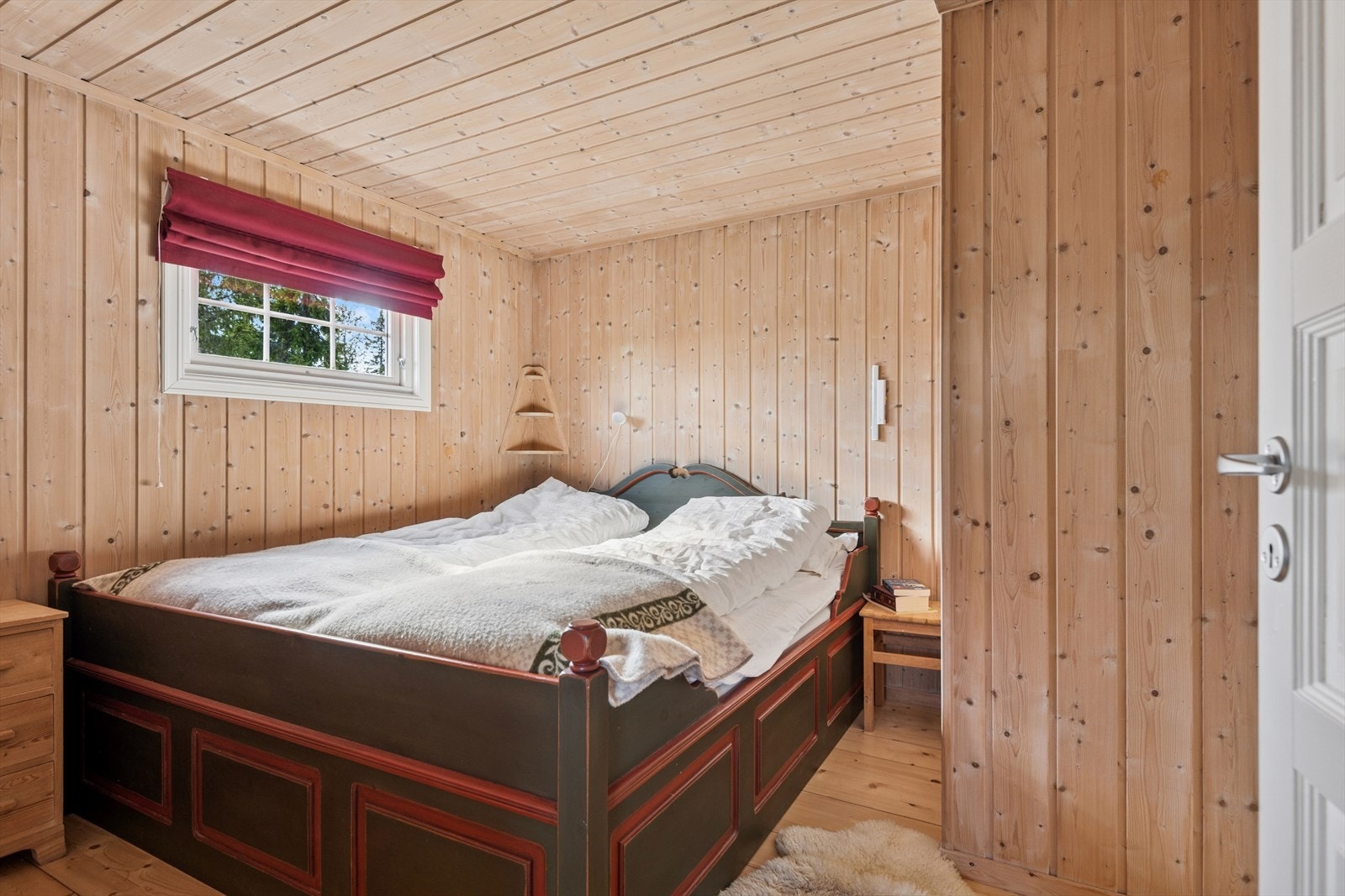 Hovedsoverommet ligger i tilbygget del fra 2001. Galleribilde