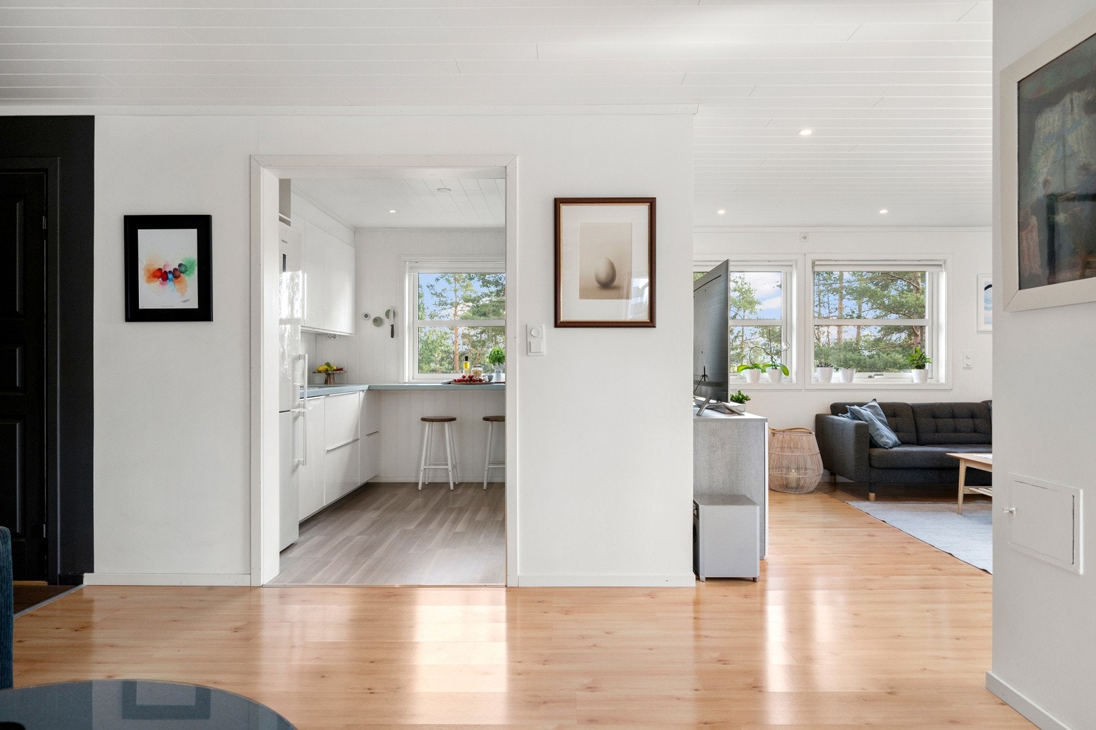 Pipeløp med mulighet for ildsted. Galleribilde